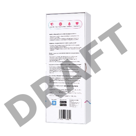 Вибратор LOVENSE Hyphy  с клиторальным стимулятором, силикон, фиолетовый, 21,6 см