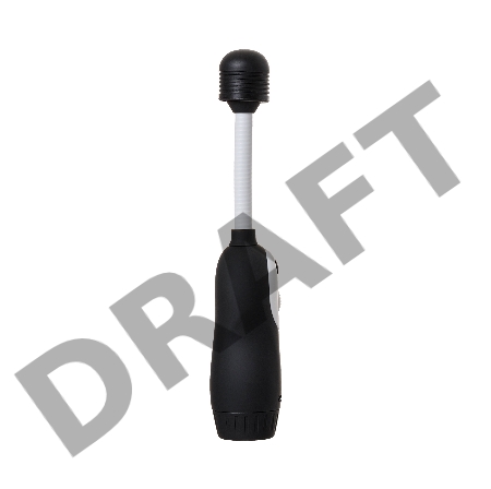 Вибромассажёр LaFree DENMA  Magic Eyes, ABS пластик, черный, 20,4 см