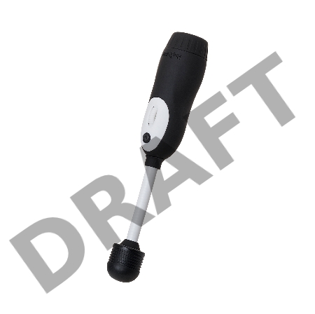 Вибромассажёр LaFree DENMA  Magic Eyes, ABS пластик, черный, 20,4 см