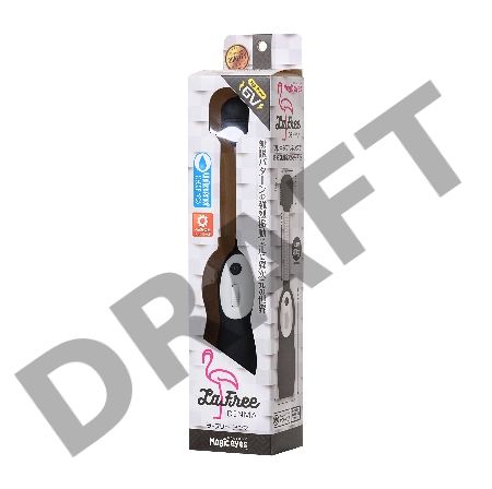 Вибромассажёр LaFree DENMA  Magic Eyes, ABS пластик, черный, 20,4 см