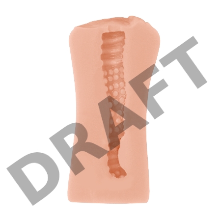 Мастурбатор с виброкольцом Satisfaction Magazine Maid