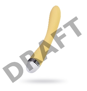 Вибратор Flovetta by Toyfa Calla, силикон, желтый, 22 см