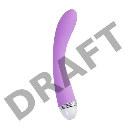 Вибратор Flovetta by Toyfa Lantana, силикон, фиолетовый, 22 см