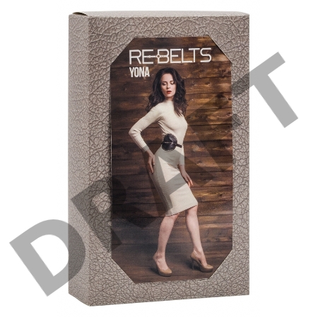 Пояс с клёпками Yona Black 