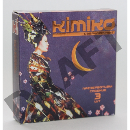 ПРЕЗЕРВАТИВЫ KIMIKO № 3 (сверхпрочные) 3 шт.