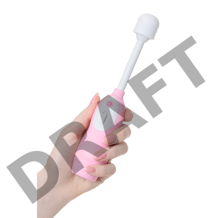 Вибромассажёр LaFree DENMA Magic Eyes, ABS пластик, розовый, 20.4 см