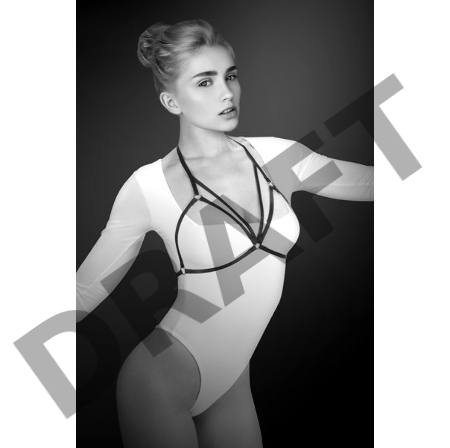 Bijoux Pour Toi Фиксация: упряжь на грудь Морган Harnais de corps elastique Morgane