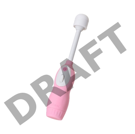 Вибромассажёр LaFree DENMA Magic Eyes, ABS пластик, розовый, 20.4 см