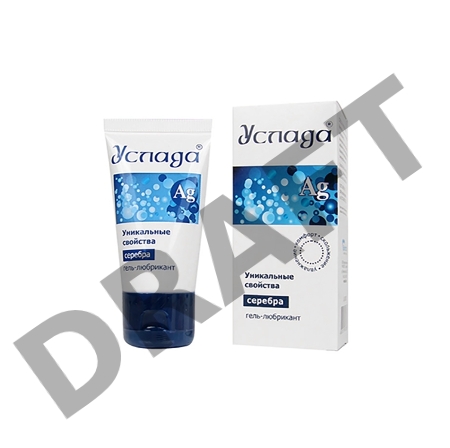 Гель-лубрикант Услада с серебром 30 г