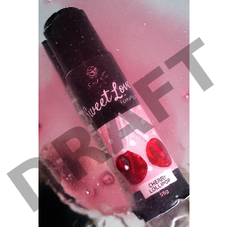 Сливочный гель SECRET PLAY для сосков и интимных зон, со вкусом вишневого леденца, 55 г