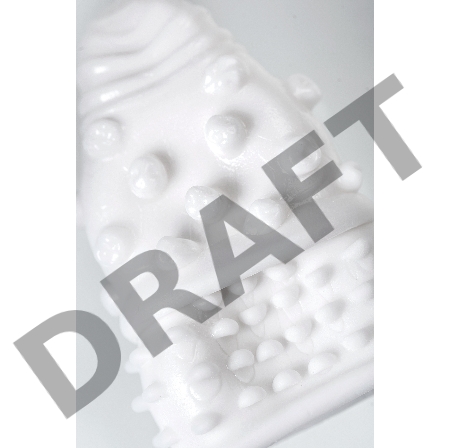 Мастурбатор нереалистичный MensMax Pucchi JELLYFISH, TPE, белый, 6,5 см