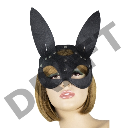 МАСКА КРОЛИКА ЧЕРНАЯ