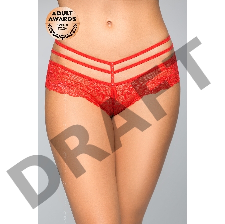 Трусики Softline Collection, красный, M/L