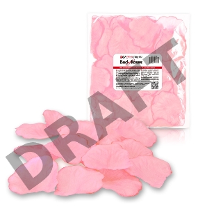 Нежно-розовые лепестки роз Bed of Roses