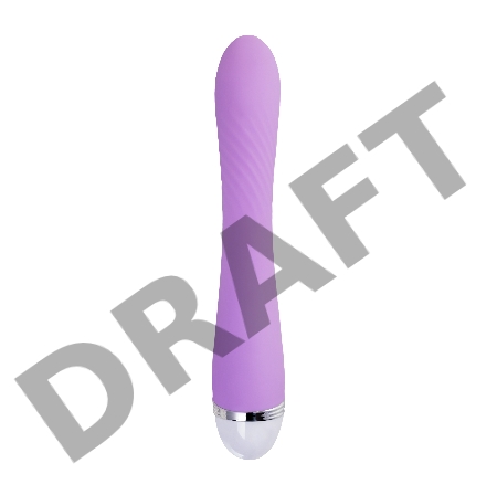 Вибратор Flovetta by Toyfa Lantana, силикон, фиолетовый, 22 см