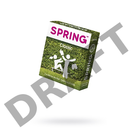 Презервативы Spring Classic, классические, латекс, 17,5 см, 3 шт