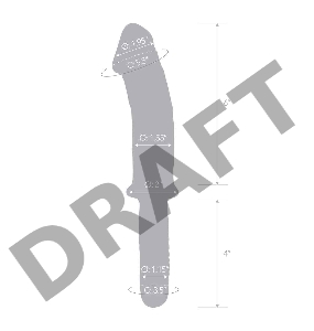 Большой двусторонний стимулятор 11 REALISTIC DOUBLE ENDED