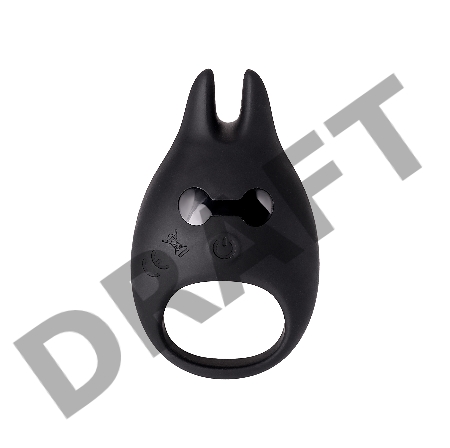 Виброкольцо Erotist Diablo, силикон, черный, 7,9 см, Ø 2,6 см