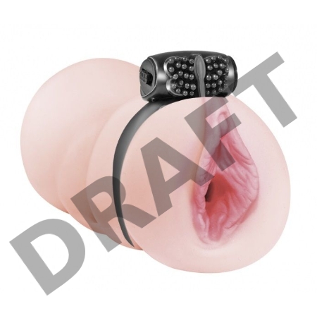 Мастурбатор-вагина с виброкольцом Satisfaction Darling