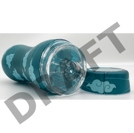 Прозрачный мастурбатор A-Loving с рельефным тоннелем