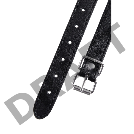 Кляп Anonymo #0304, TPR, черный, 64 см