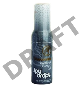 Смазка на водной основе со вкусом шоколада JoyDrops Chocolate - 100 мл.