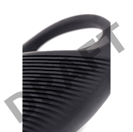 Виброкольцо Erotist Diablo, силикон, черный, 7,9 см, Ø 2,6 см