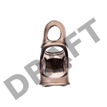 Эрекционное кольцо на пенис TOYFA XLover  , Термопластичный эластомер (TPE), черный, 7 см