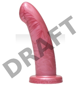 Розовый фаллоимитатор Golden Rose Dildo Medium - 15,3 см.
