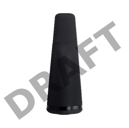 Мастурбатор Levett Zyra, TPE, черный, 22 см