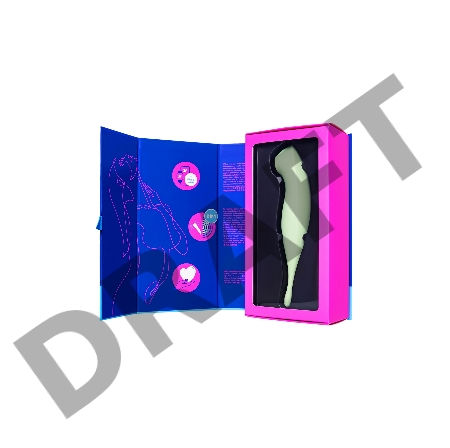 Вакуум-волновой бесконтактный стимулятор клитора Satisfyer Twirling Pro, силикон, зеленый