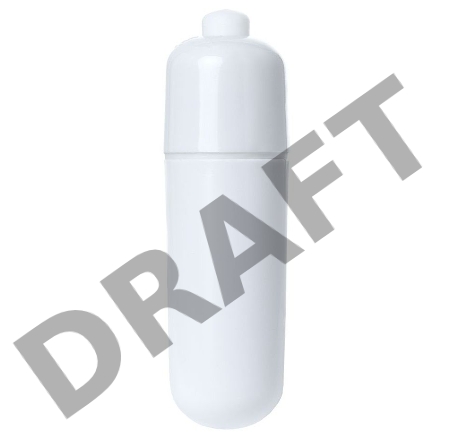 Вибропуля Штучки-Дрючки, ABS-пластик, белая, 6 см