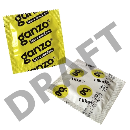 Презервативы Ganzo Sense, тонкие, латекс, 18 см, 3 шт