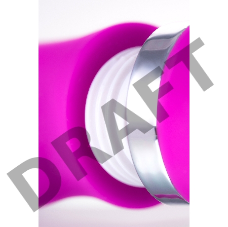 Вибратор с клиторальным стимулятором JOS JOLY, с WOW-режимом, силикон, фиолетовый, 19,6 см