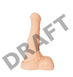 Телесный малый фаллос жеребца Коди с ароматом ванили - 20 см.