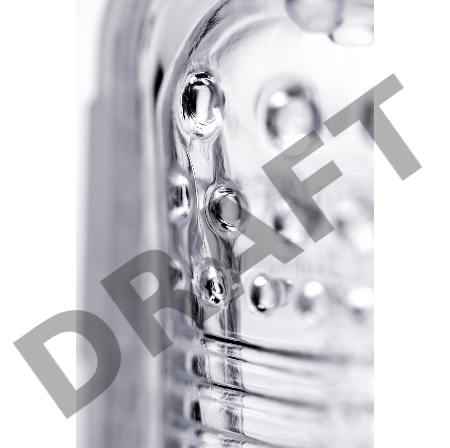 Мастурбатор Levett Zyra, TPE, черный, 22 см