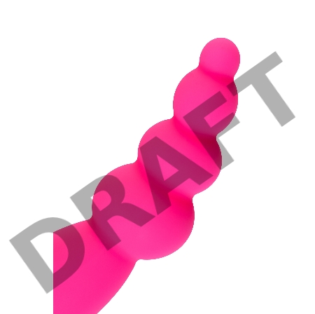 Анальная втулка A-Toys by TOYFA Hild, силикон, розовый, 11 см