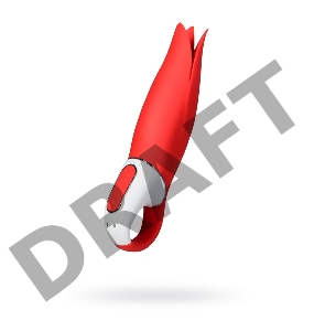 Нереалистичный вибратор Satisfyer Vibes Power Flower, силикон, красный, 18,8 см.