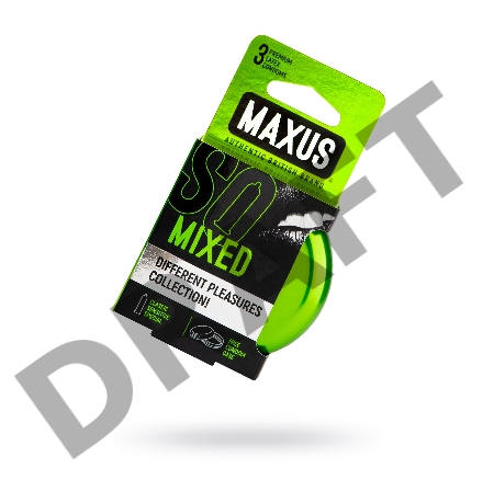 Презервативы MAXUS Mixed № 3, 18 см