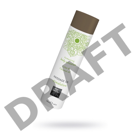 Массажное масло stimulation - Лотос и кокосовое масло, 100 мл.