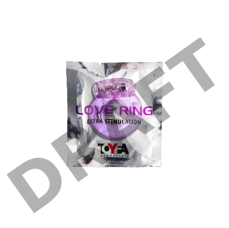 Виброкольцо TOYFA, TPE, розовый