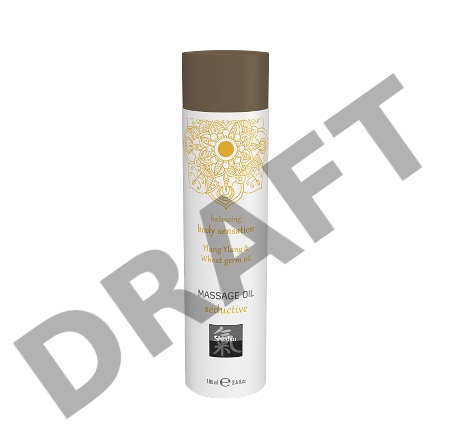 Массажное масло seductive - Иланг иланг и масло зародышей пшеницы, 100 мл.