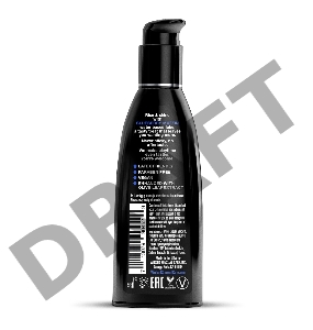 Лубрикант на водной основе с ароматом черничного маффина Wicked Aqua Blueberry Muffin - 60 мл.