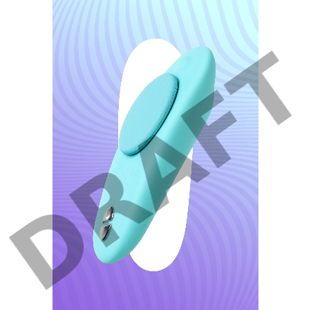 Мятный вибромассажер для стимуляции клитора Moxie