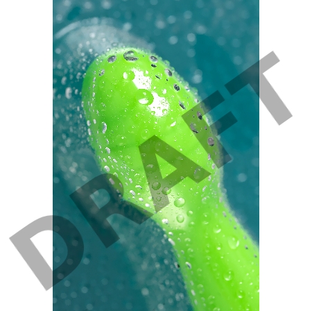 Анальная втулка A-Toys by TOYFA Terg, силикон, зеленый, 10 см