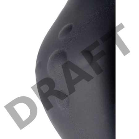 Стимулятор простаты Erotist Fifth, cиликон, черный, 14,1 см