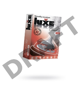 Презервативы Luxe Exclusive Чертов хвост №1, 1 шт, 18 см