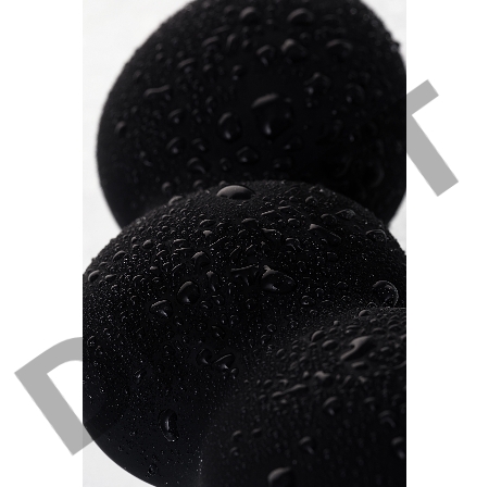 Стимулятор простаты Erotist Fourth, силикон, черный, 12,4 см