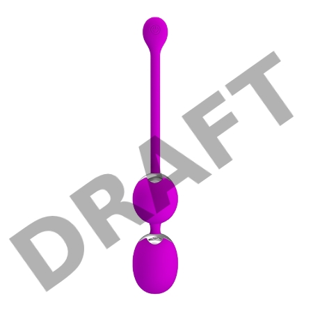 Baile Pretty Love Werner Вагинальные виброшарики на сцепке