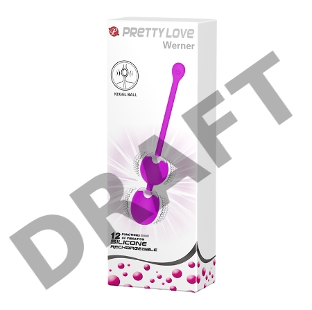 Baile Pretty Love Werner Вагинальные виброшарики на сцепке